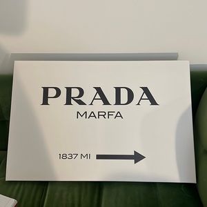 Prada Marfa print